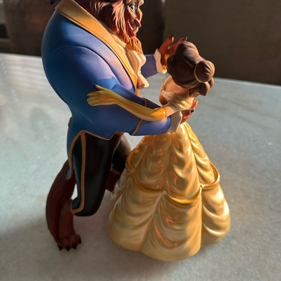 Walt Disney Classics Collection WDCC Beauty & the Beast scene dancing - Picture 12 of 16